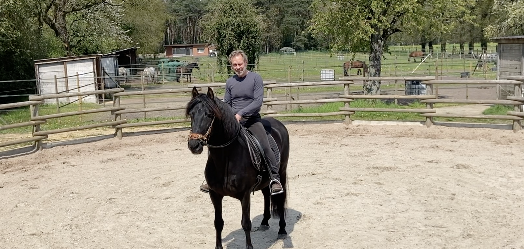 Eerste galop met Bandolero