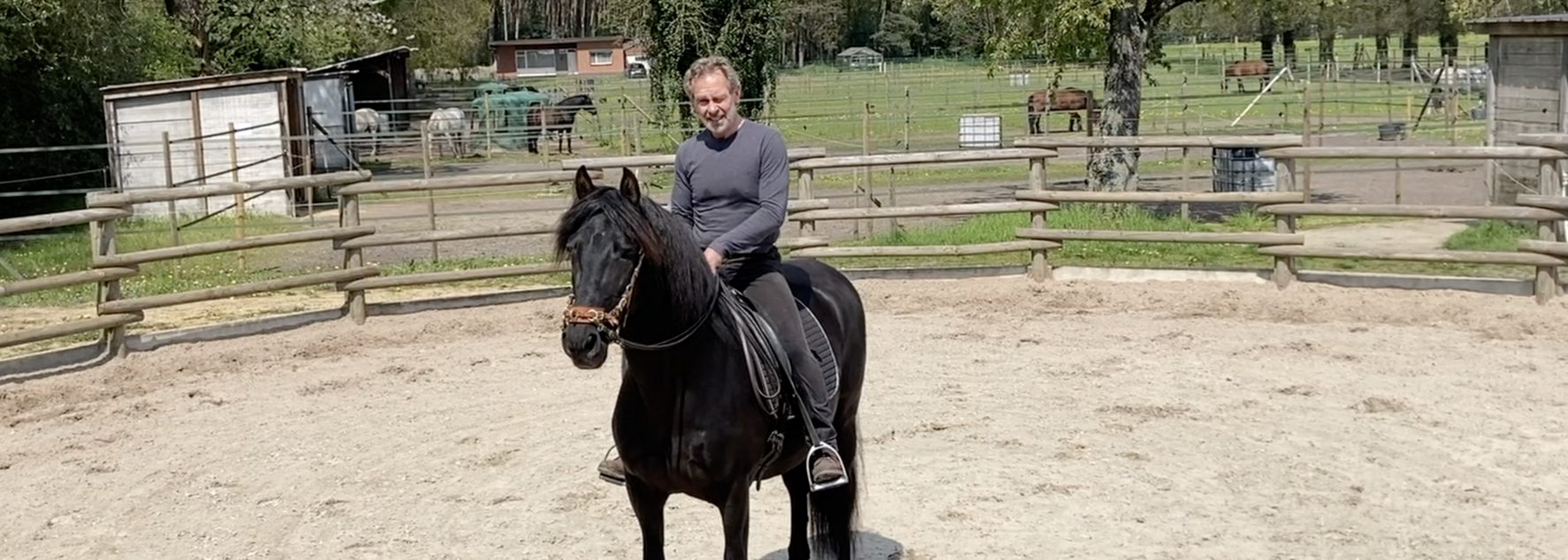 Eerste galop met Bandolero