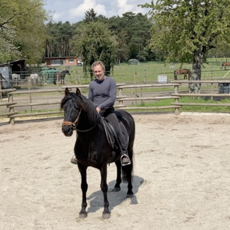 Eerste galop met Bandolero